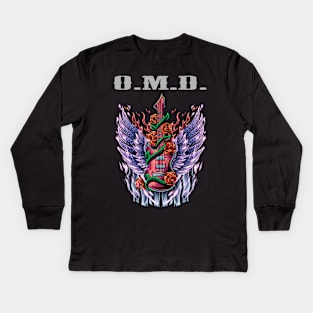 OMD BAND Kids Long Sleeve T-Shirt